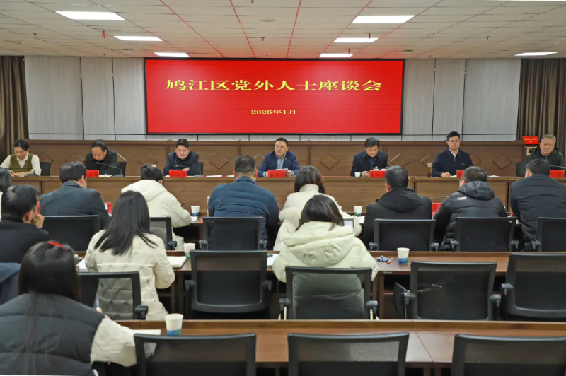 鳩江區(qū)召開黨外人士座談會